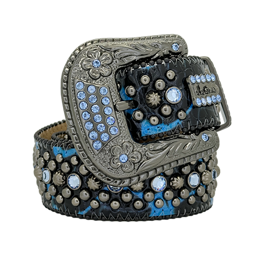 BB.SIMON BELT 380-K3-LT.SAPPHIRE-BF