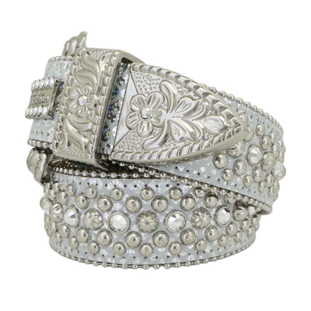 BB.SIMON BELT Trojan-Silver/Chrome(380-K32-CHROME-SF)