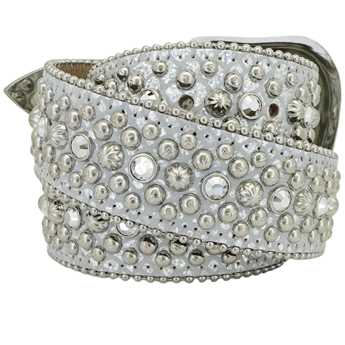 BB.SIMON BELT Trojan-Silver/Chrome(380-K32-CHROME-SF)