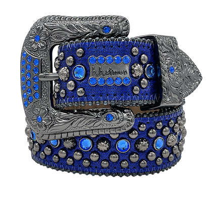 BB. SIMON BELT Trojan-Sapphire Blue(380-R90-SAPPHIRE-BF)