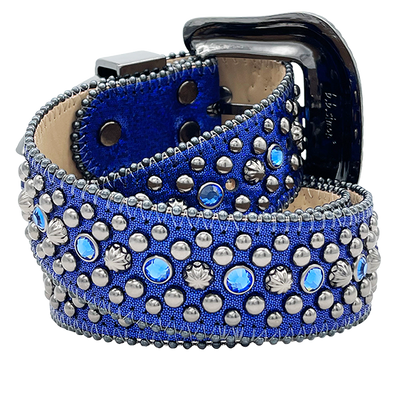BB. SIMON BELT Trojan-Sapphire Blue(380-R90-SAPPHIRE-BF)