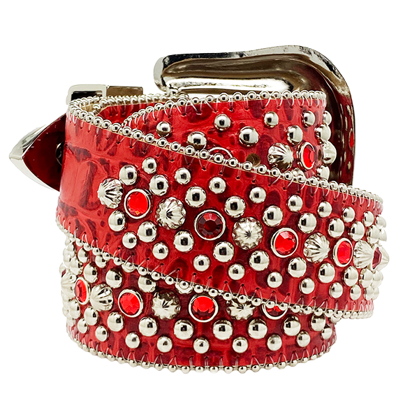 BB.SIMON BELT Trojan – Red(380-A46-LT.SIAM-SF)
