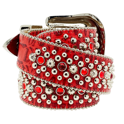 BB.SIMON BELT Trojan – Red(380-A46-LT.SIAM-SF)