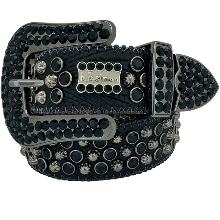 BB.SIMON BELT Lavasan Black Jet(2617 -J59-Jet-BF)