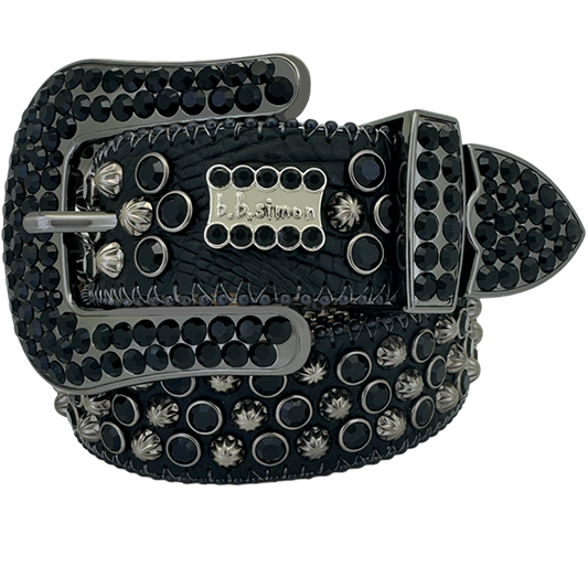 BB.SIMON BELT Lavasan Black Jet(2617 -J59-Jet-BF)