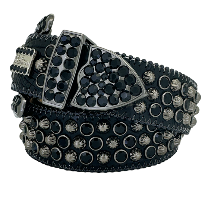 BB.SIMON BELT Lavasan Black Jet(2617 -J59-Jet-BF)