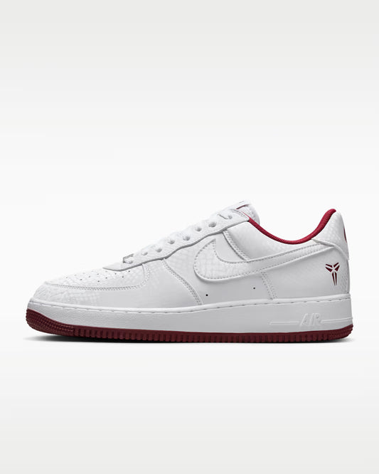 Nike Kobe Air Force 1 Low White/Team Red IB0018-101
