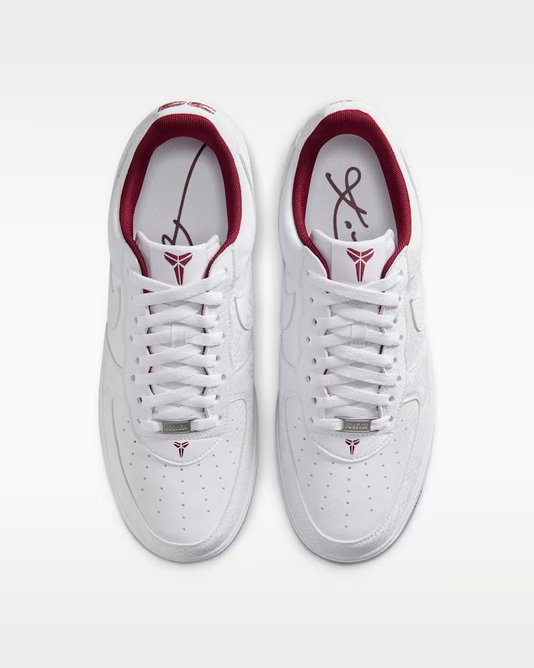 Nike Kobe Air Force 1 Low White/Team Red IB0018-101