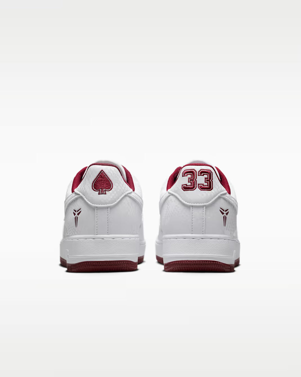 Nike Kobe Air Force 1 Low White/Team Red IB0018-101