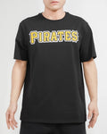 PRO STANDARD Pittsburgh Pirates Tackle Twill Sj Tee (LPP136162)-BLK
