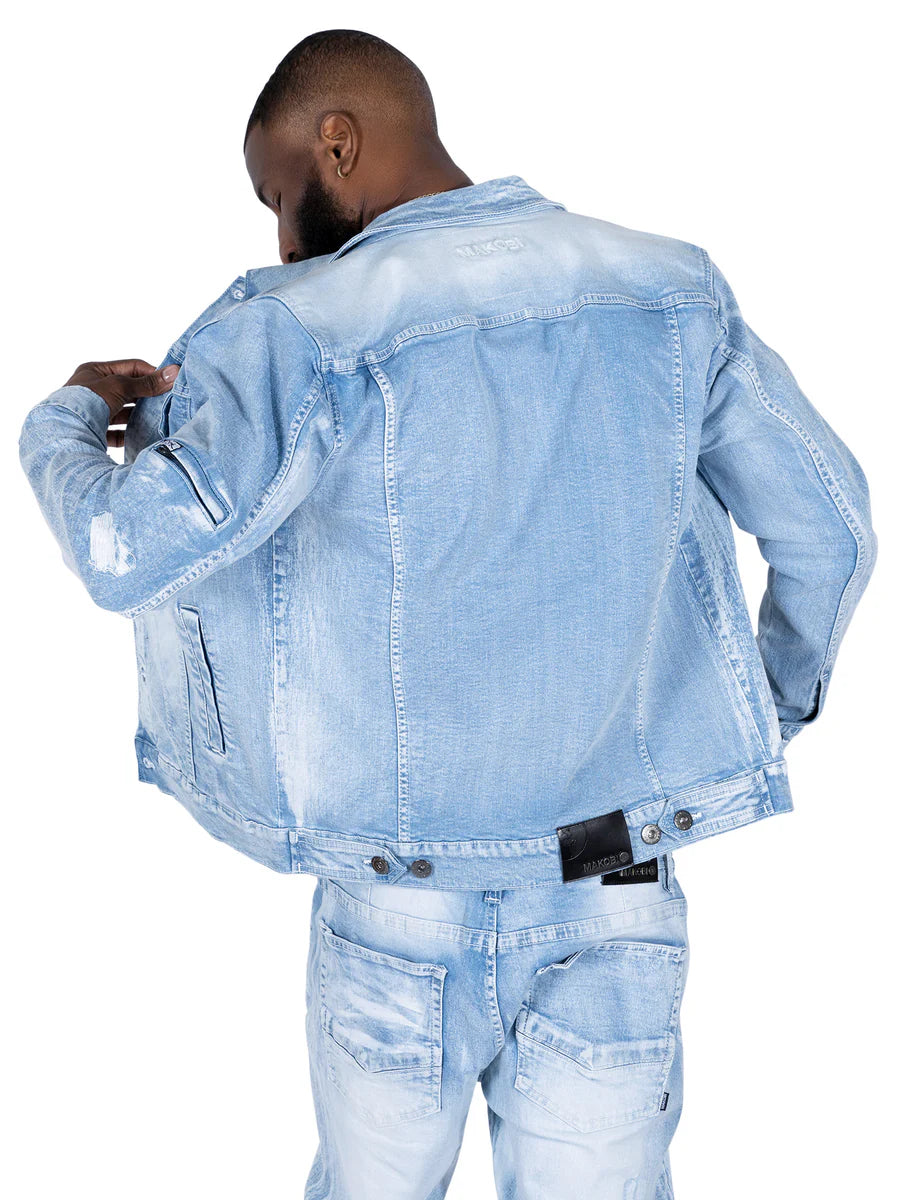 MAKOBI MORELI JEANS M1979- LIGHT WASH