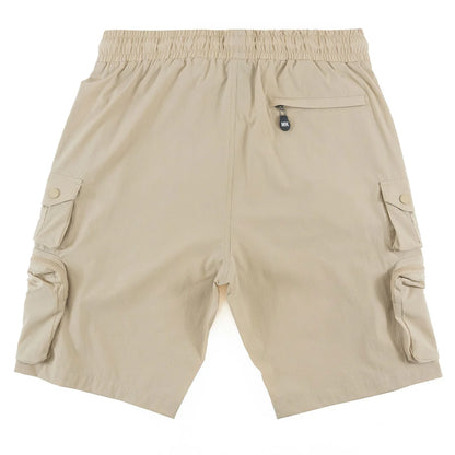 Makobi M633 Colton Nylon Spandex Cargo Shorts -Khaki