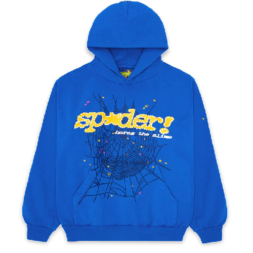 SP5DER TC HOODIE  (MARINA BLUE)