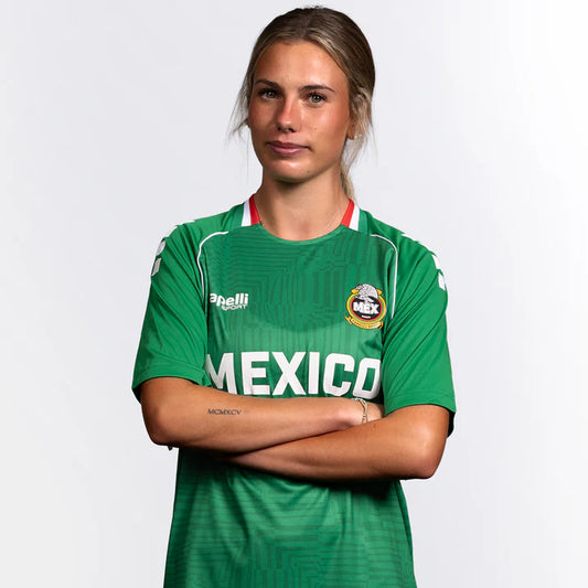 MEXICO HOME MET LINES SOCCER JERSEY