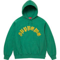SUPREME PRINTED ARC HOODED SWEATSHIRT- LIGHT PINE