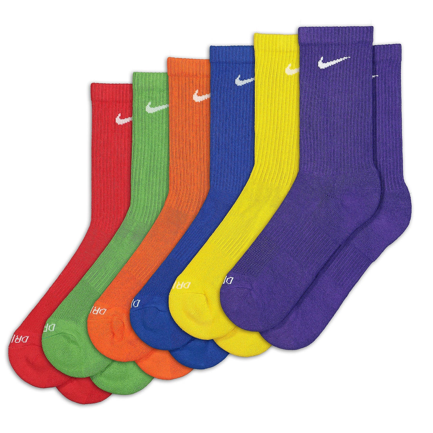 Nike Everyday Plus Cushioned Training Crew Socks (6 Pairs) SX6897-903