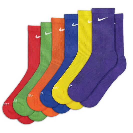 Nike Everyday Plus Cushioned Training Crew Socks (6 Pairs) SX6897-903