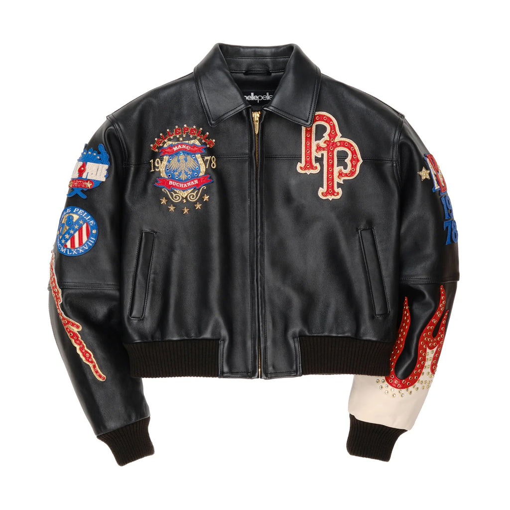 Pelle Pelle World Famous Pelle Womens Crop Jacket