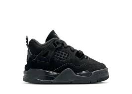 Air Jordan 4 Retro Toddlers 'Black Cat' 2025 IB4387-010