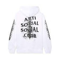 Anti Social Social Club Anguish Pullover Hoodie-White