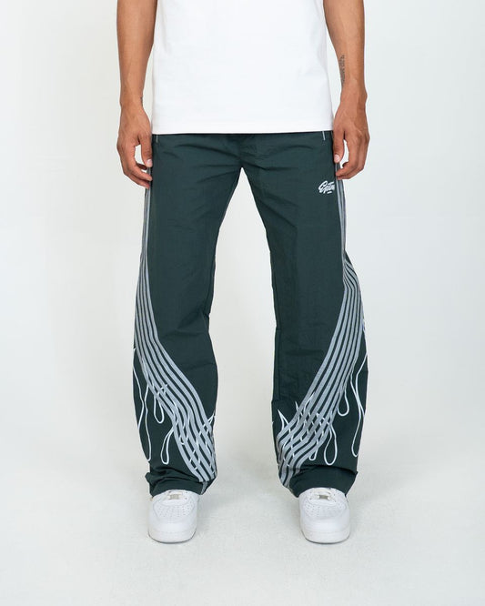 EPTM Flame Highland Pants - Forest Green