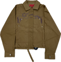 WRATHBOY PREMIUM TWILL JACKET (WB03-057 KHAKI)