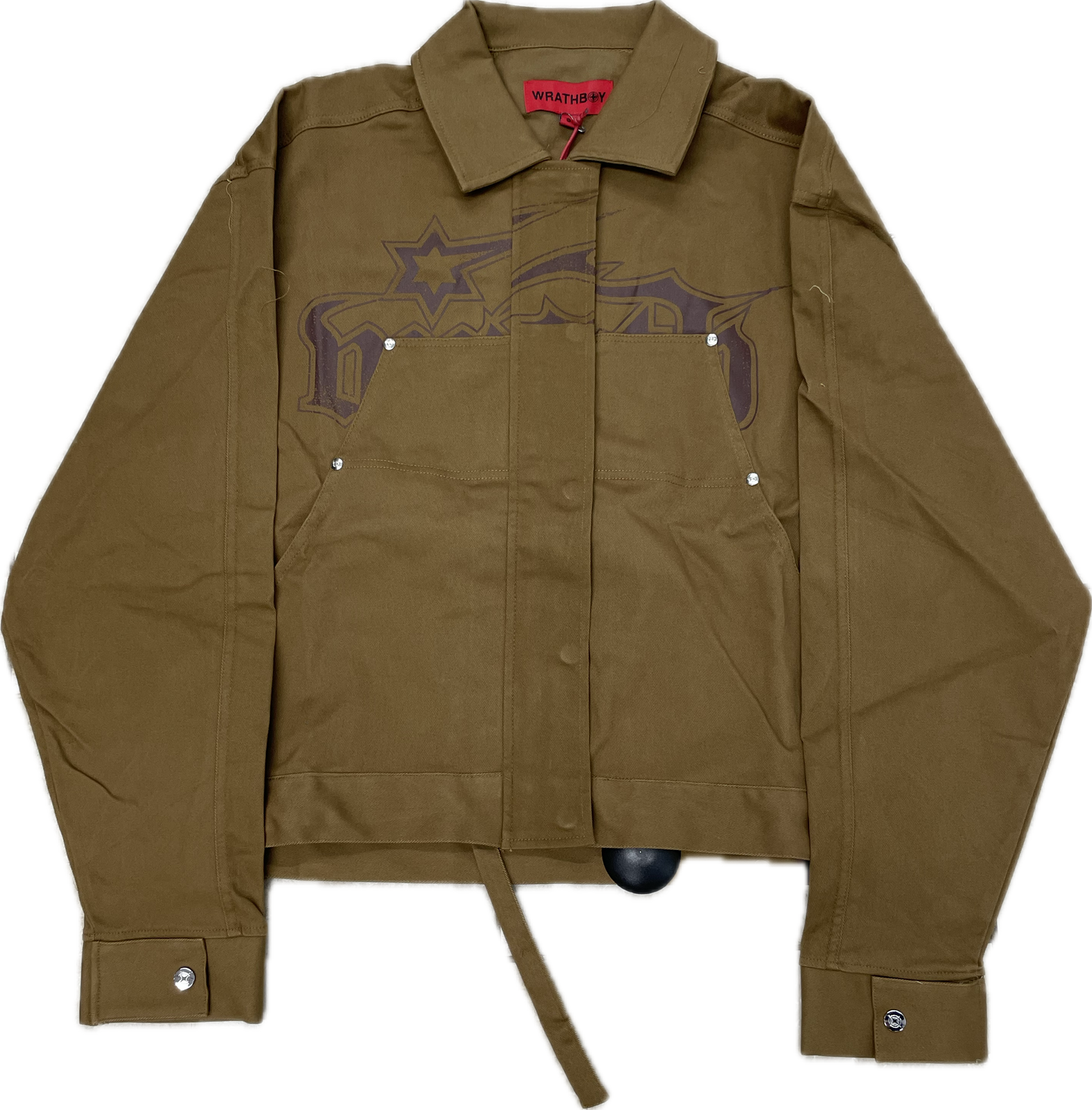 WRATHBOY PREMIUM TWILL JACKET (WB03-057 KHAKI)