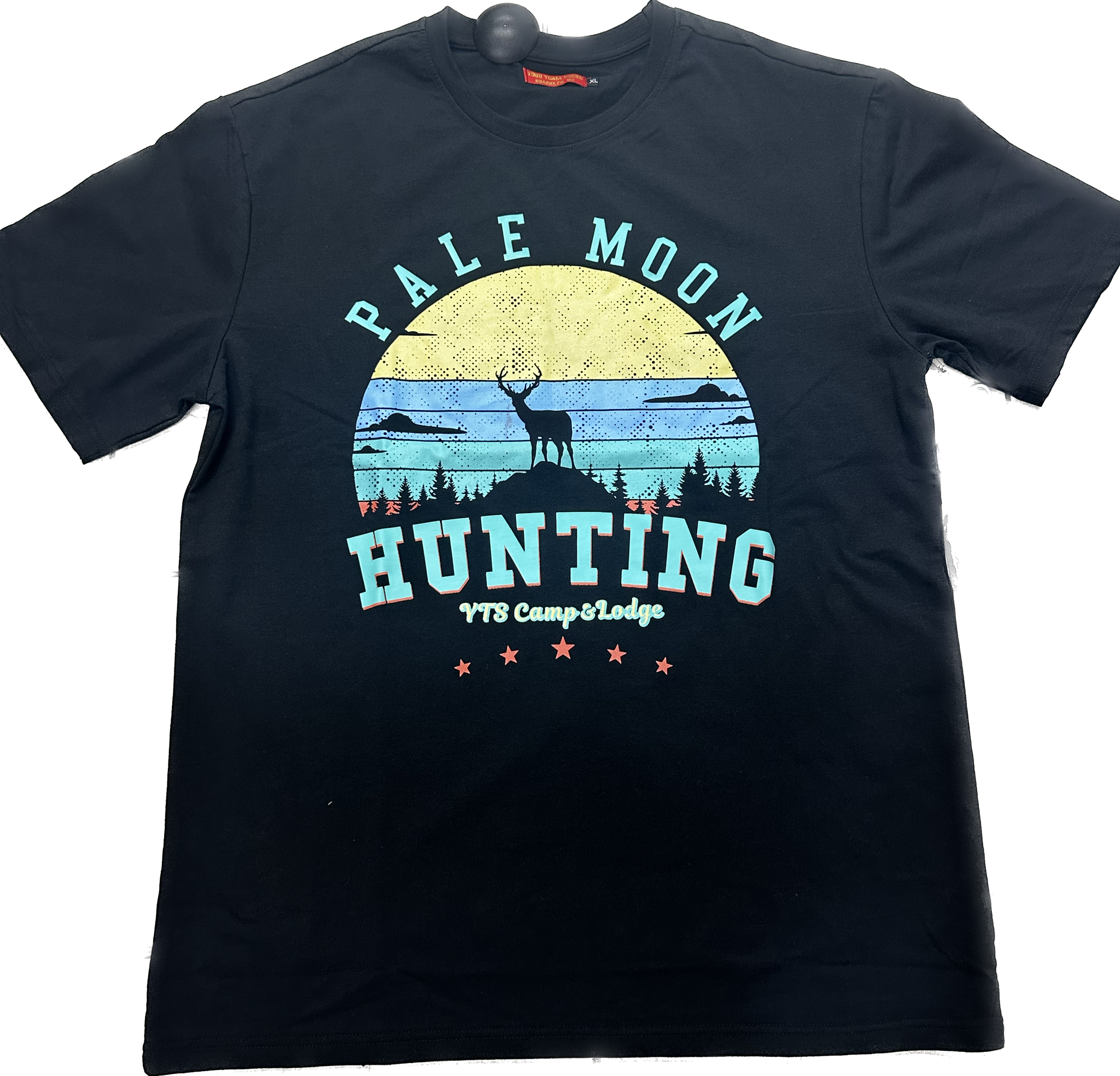 PALE MOON LODGE TEE BLACK
