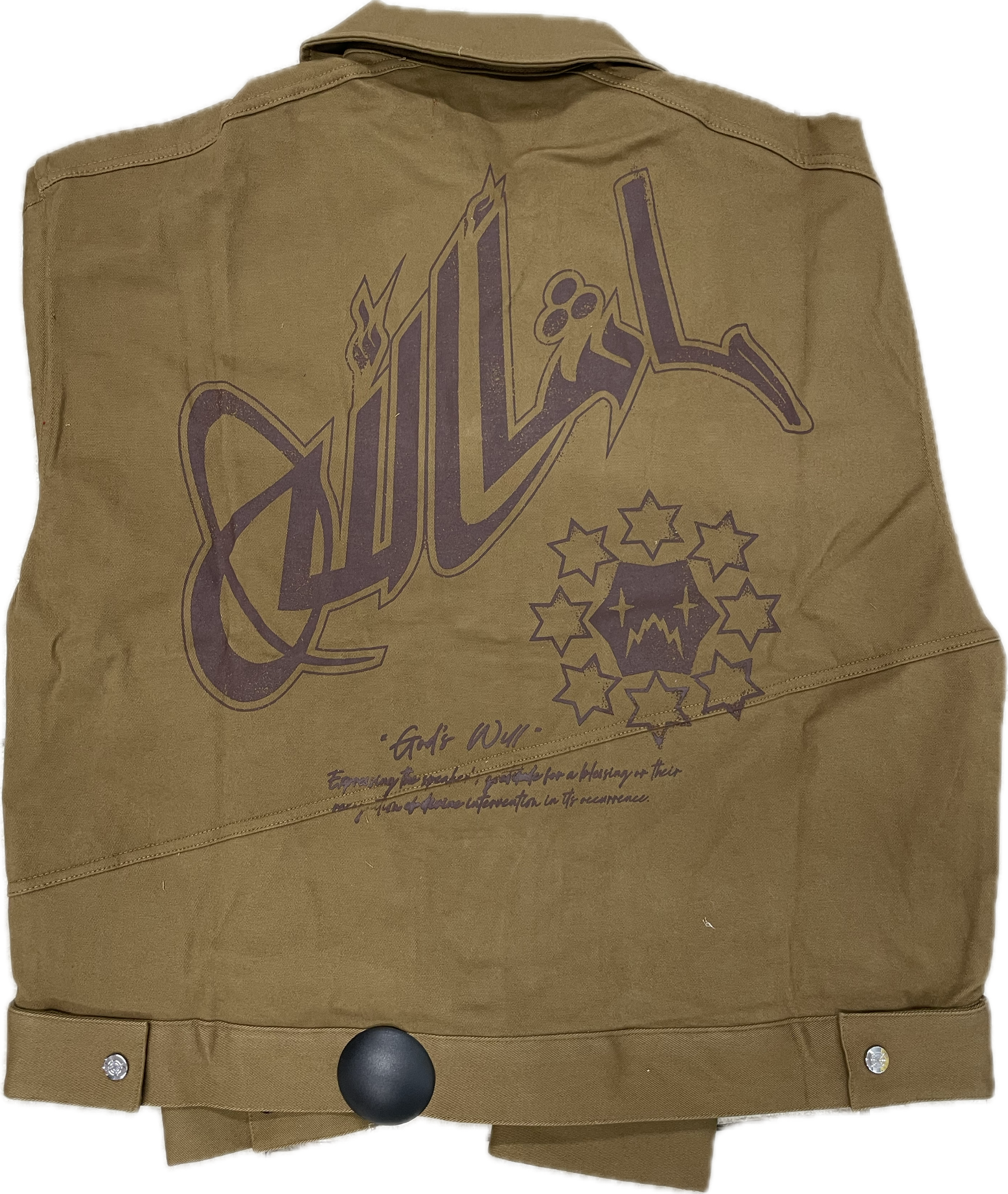 WRATHBOY PREMIUM TWILL JACKET (WB03-057 KHAKI)