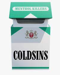 COLD SINS 'MENTHOL KILLERS' WHITE/GREEN