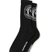 BAPE 'BWS Socks' Men's BLACK