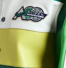 AVIREX  GRAND SLAM JACKET-VERDANT/VERDOYANT GREEN