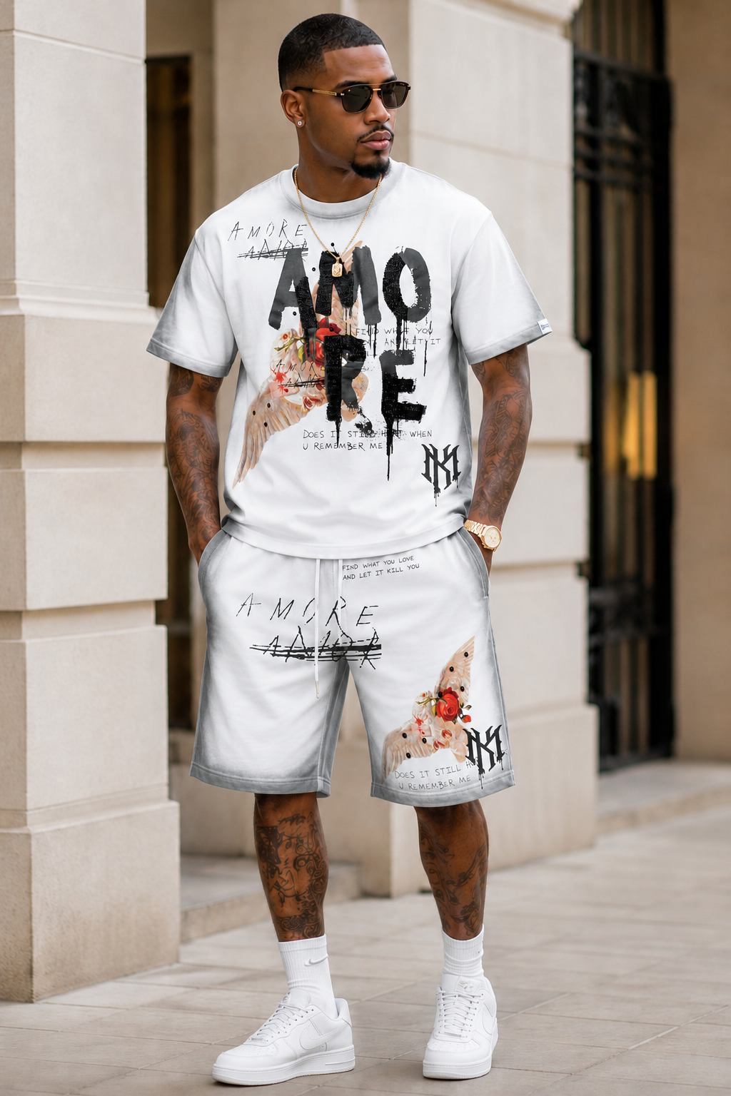 MAKOBI AMORE SHORT SET (M451)