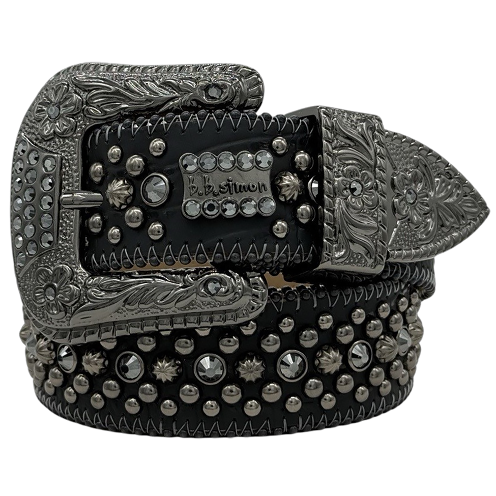 BB.SIMON BELT Trojan – Jet Hematite(380-J59-JETHEM-BF)
