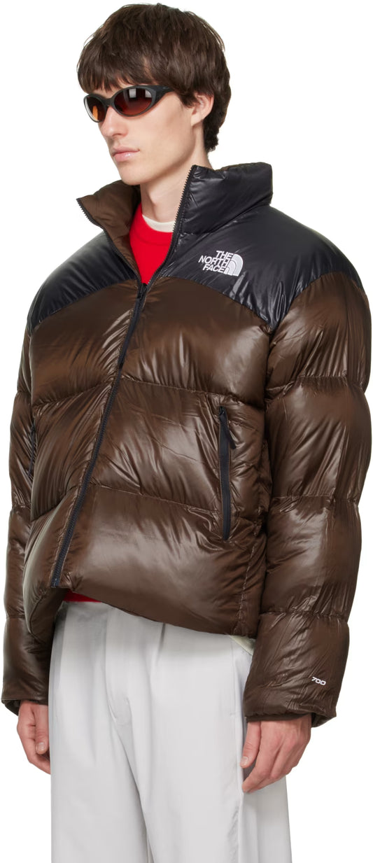 The North Face Men’s Pertex® Nuptse Reversible Jacket - Dark Chestnut/TNF Black