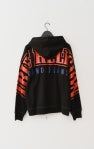 TRUE RELIGION OVERT ARCH LOGO ZIP UP - JET BLACK - 109858-JET BLACK