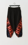TRUE RELIGION OVERT ARCH LOGO BAGGY JOGGER - JET BLACK - 109859-JET BLACK