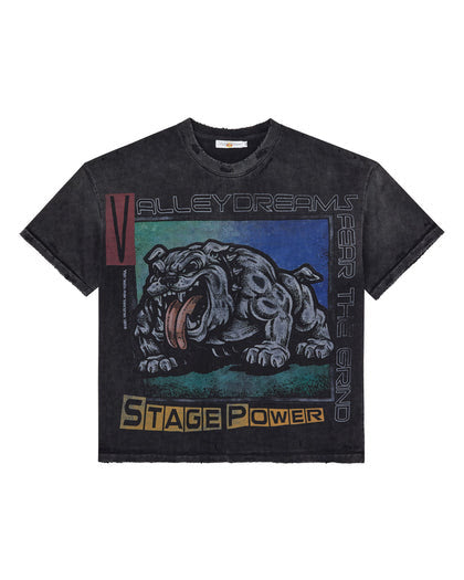 VALE BIG STAGE TEE [BLACK]