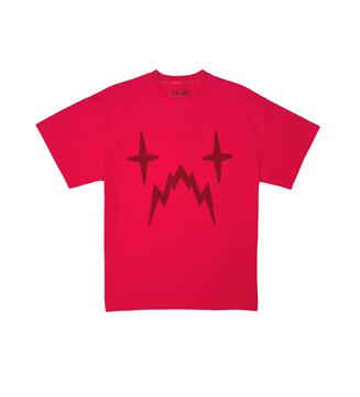 WRATHBOY FACE T-SHIRT (WB01-021 RED)