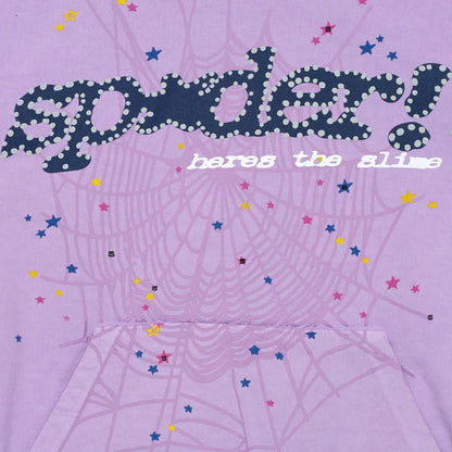 SP5DER WEB HOODIE 'AÇAÍ '