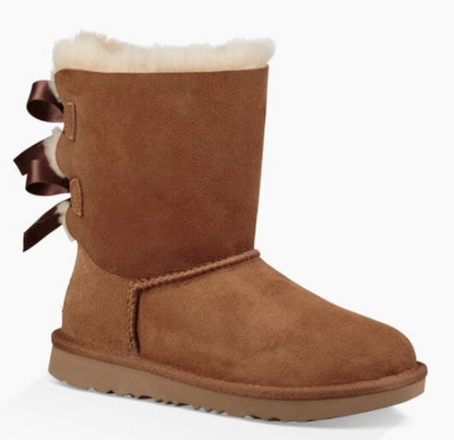 UGG-BAILEY BOW II KIDS-CHESTNUT