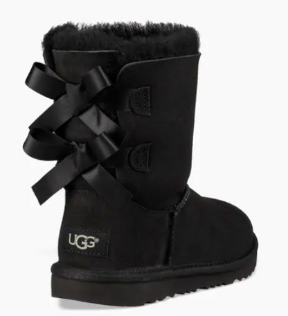 UGG-BAILEY BOW II KIDS-BLACK