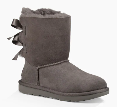 UGG-BAILEY BOW II KIDS-GREY