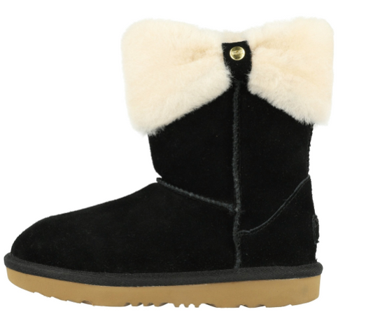 UGG-RAMONA CLASSIC SHORT II BOOT KIDS-BLACK