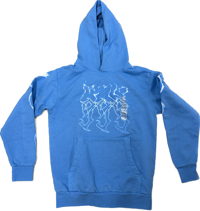 THUNDERSTRUCK HOODIE BLUE