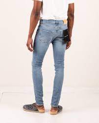 PURPLE JEANS P001-LFIN222 LIGHT FADED INDIGO