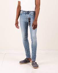 PURPLE JEANS P001-LFIN222 LIGHT FADED INDIGO